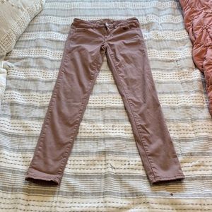AE Super Stretch Pink Skinny Pants